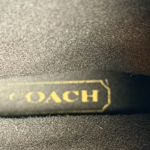 Coach Tatum Suede Legacy Striped Knit Boots size 7 - Picture 8 of 14